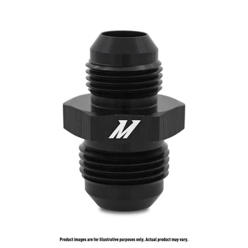 10AN -12AN fitting, Mishimoto, Alumínium, Fekete 10AN -12AN fitting, Mishimoto, Alumínium, Fekete