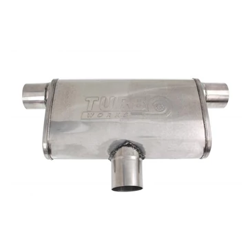 Hátsó középső kipufogó 63.5mm TurboWorks LT 409SS 410mm 410mm Hátsó középső kipufogó 63.5mm TurboWorks LT 409SS 410mm 410mm