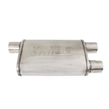 Hátsó középső kipufogó 63.5mm TurboWorks LT 409SS 355mm 355SS Hátsó középső kipufogó 63.5mm TurboWorks LT 409SS 355mm 355SS