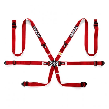 Sparco Harness 6-Points 2" Red FIA Approved 8853-2016 2029-ig Sparco Harness 6-Points 2" Red FIA Approved 8853-2016 2029-ig