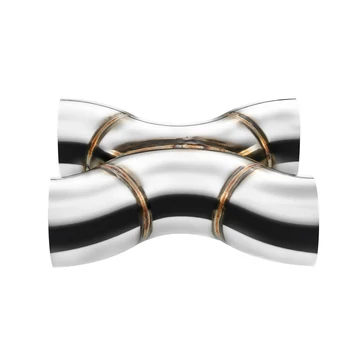 Hegesztett X-Pipe FMIC.Pro 51mm 304 rozsdamentes acélból Hegesztett X-Pipe FMIC.Pro 51mm 304 rozsdamentes acélból