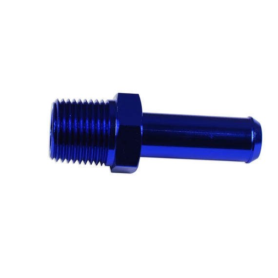 1/2 NPT csőfitting, (5/8)15-16mm-csőre, kék