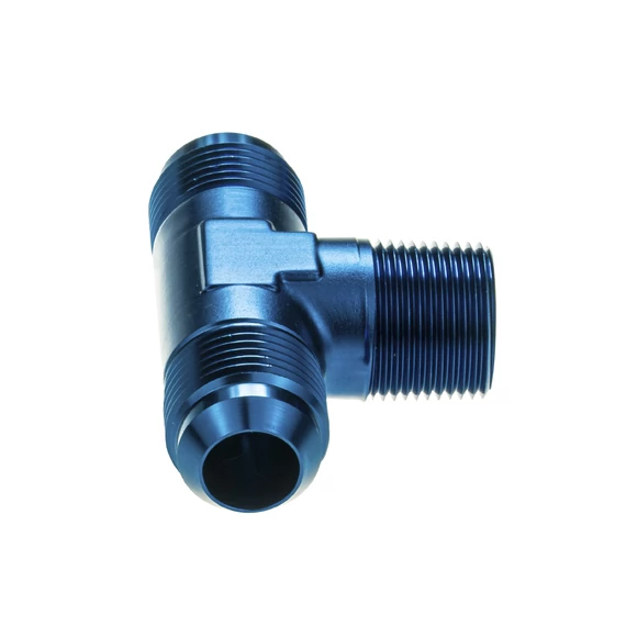 1/4NPT - AN6, T-elágazás, kék