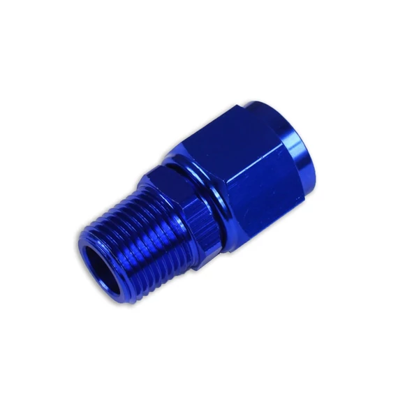  AN10(anya) - 1/4NPT(apa) fitting, Kék