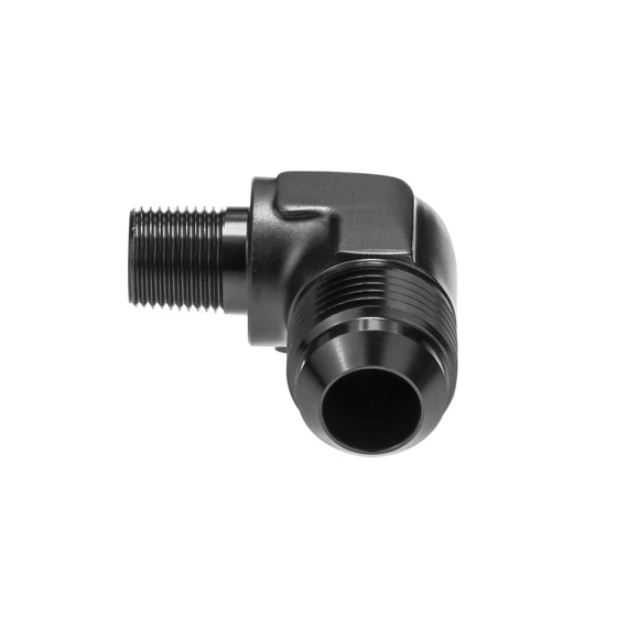 3/8NPT- AN12 fitting 90°, fekete