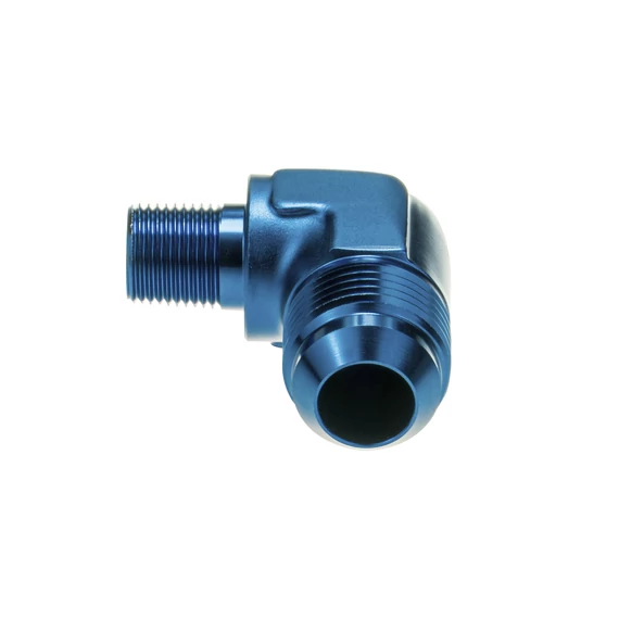 3/8NPT- AN12 fitting 90°, kék