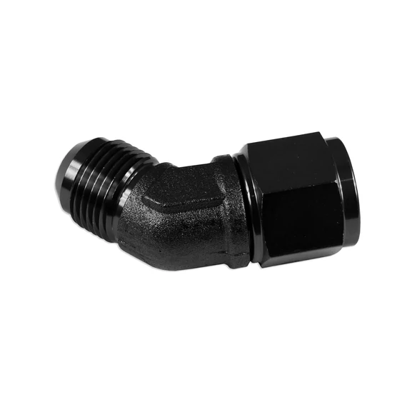AN12 (anya-apa) fitting 45°, Fekete