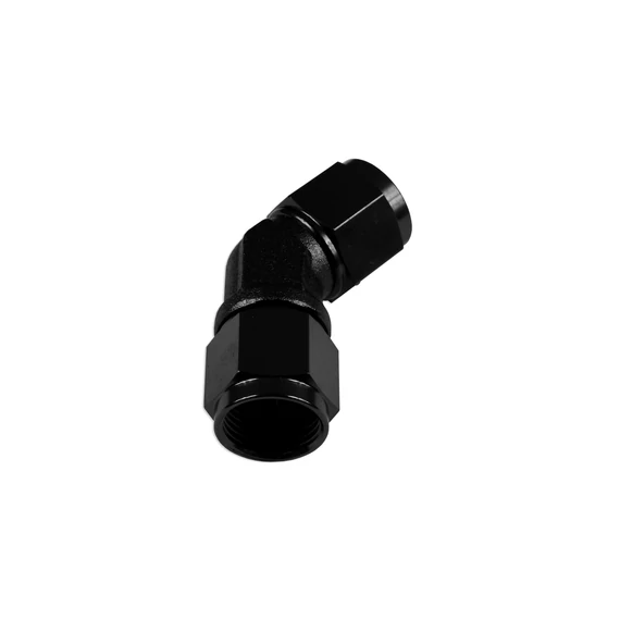 AN12 fitting 45°, Fekete
