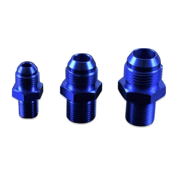 AN4 - M8x1.0 fitting, kék