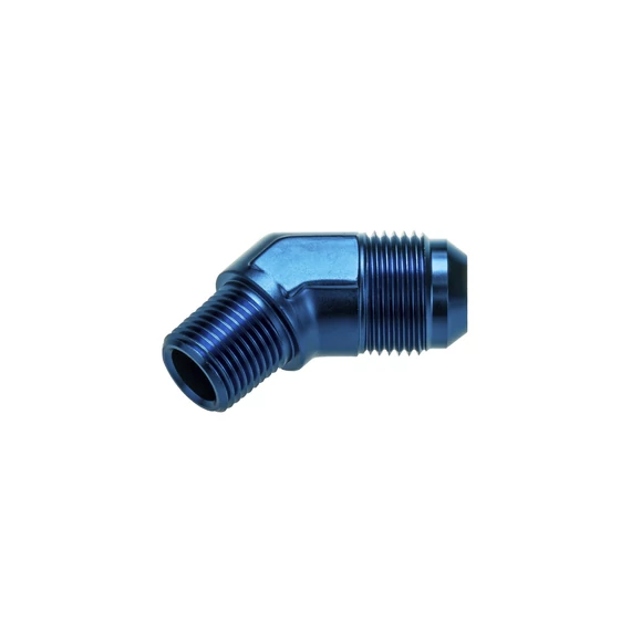 1/8NPT- AN6 fitting 45°, kék