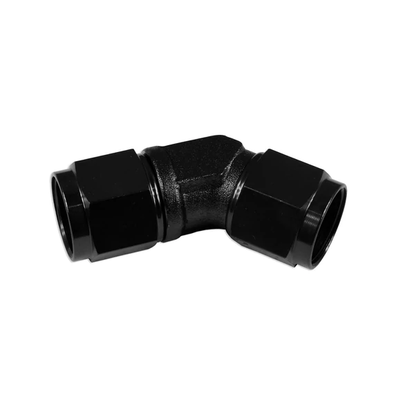 AN6 fitting 45°, Fekete