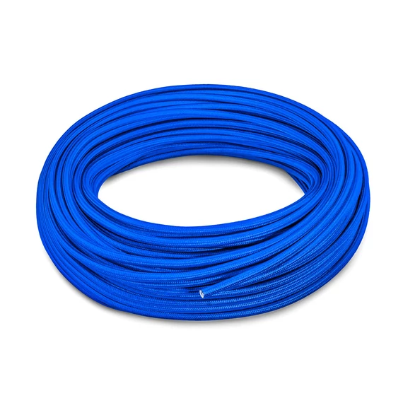 AN6 8mm (5/16") Nylon fonott PTFE teflon üzemanyagtömlő kék