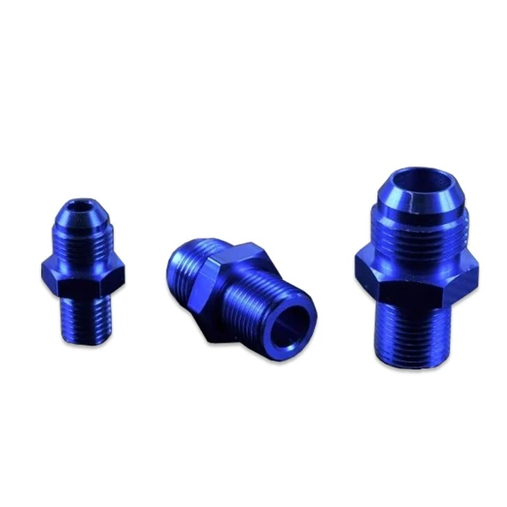 AN6 -M10x1.0 fitting, kék