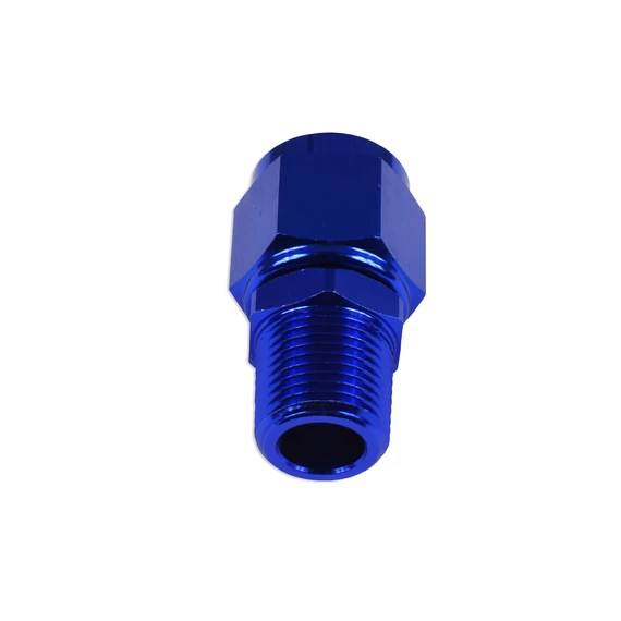 AN8 - 1/4NPT (anya-apa) fitting, Kék
