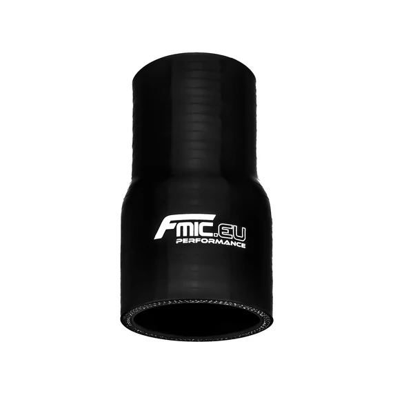 Szilikon egyenes szűkítő 45/48mm Fekete