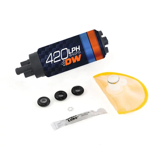 Üzemanyagszivattyú DeatschWerks DW420 420lph a G35 03-08 350z 03-08 Legacy GT 10+-hez