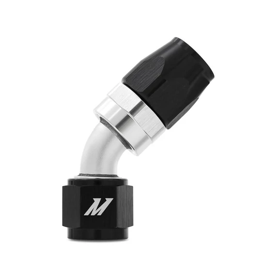 Mishimoto MMFT-SW-08-45 Alumínium -8AN 45 fokos szerelvény Fekete