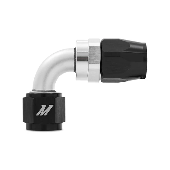 Mishimoto MMFT-SW-04P-90 Alumínium PTFE -4AN 90 fokos szerelvény fekete