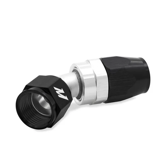 Mishimoto MMFT-SW-04P-45 Alumínium PTFE -4AN 45 fokos szerelvény Fekete