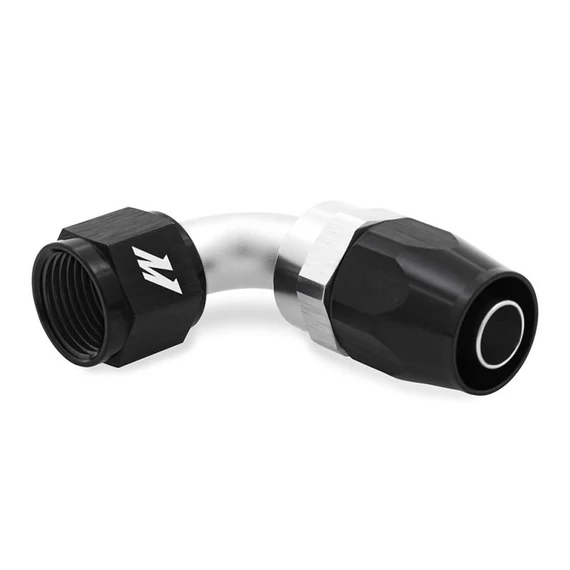 Mishimoto MMFT-SW-08P-90 Alumínium PTFE -8AN 90 fokos szerelvény fekete