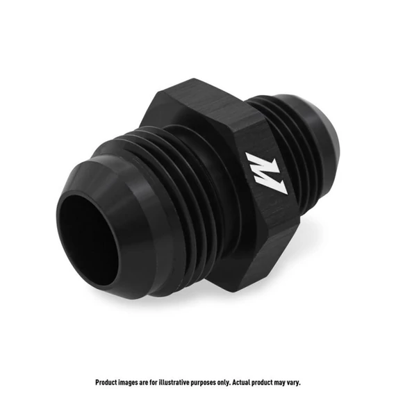 AN8-AN10 fitting Mishimoto, Fekete