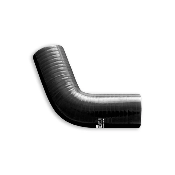 Szilikon könyök 67' 83mm Fekete