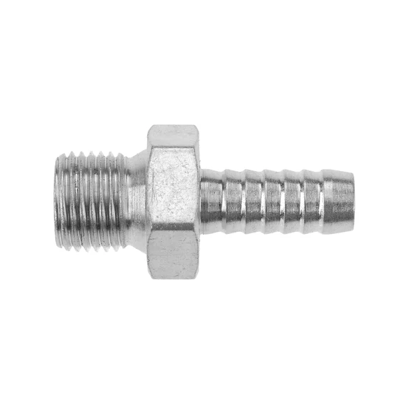  M16x1,5 csőfitting, 10mm-es csőhöz, ezüst