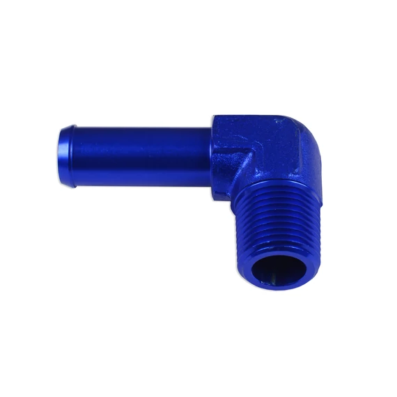 1/4NPT csőfitting 90°, 3/8"csőhöz, Kék