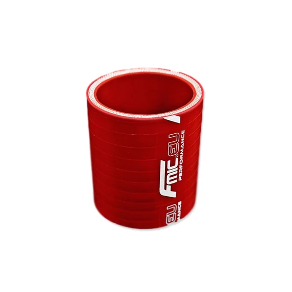 Egyenes szilikon csatlakozó 38mm Piros standardowy 7,6cm