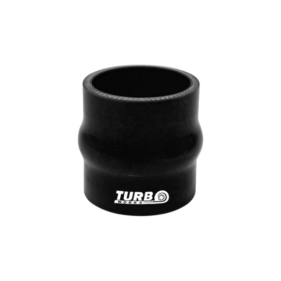 Rezgésgátló csatlakozó TurboWorks Fekete 63mm