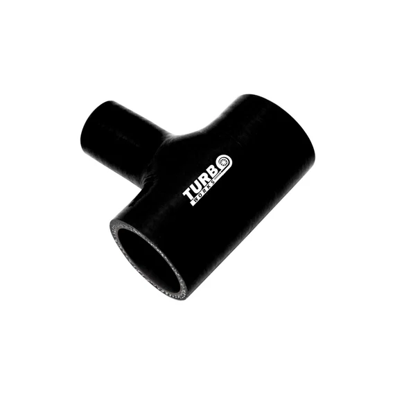 Csatlakozó T-darab TurboWorks fekete 51-9mm