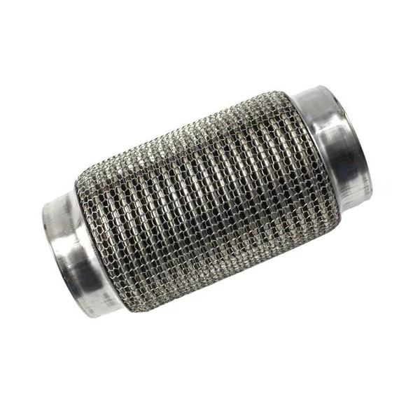 Kipufogó flex cső 57x100mm Megerősített 304SS