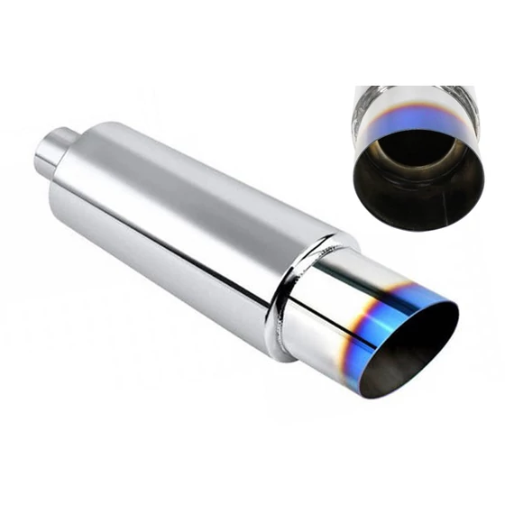 Hátsó kipufogó TurboWorks 89mm bemenet 51mm égés