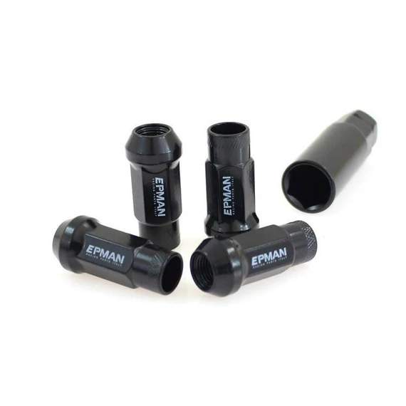 Keréktárcsa anyák Epman JDM M12x1,5 Fekete
