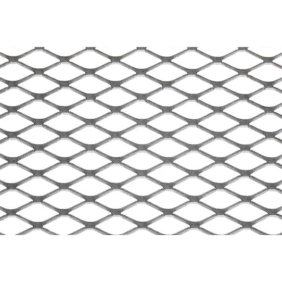 ALU hálós rács Diamond Silver 120x40cm 12x7mm