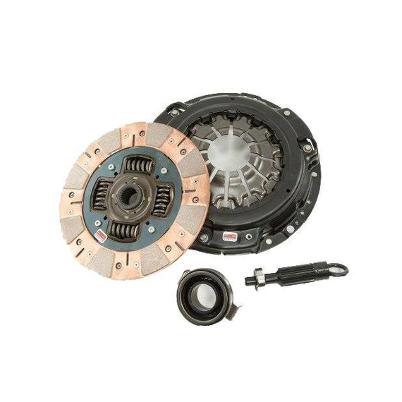 Competiton kuplung Mitsubishi Evo 1-3, FTO 4G63T, 6A12 Stage 1.5 kuplung szett Steelback Brass Plus,