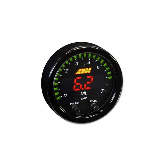 AEM Electronics X-Series 7BAR olaj/üzemanyag nyomásmérő X-Series 7BAR olaj/üzemanyag nyomás