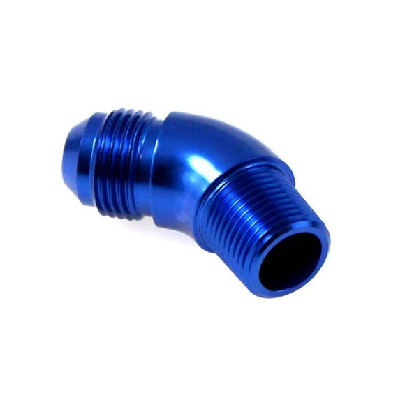 AN8 -3/8NPT full flow fitting 45°