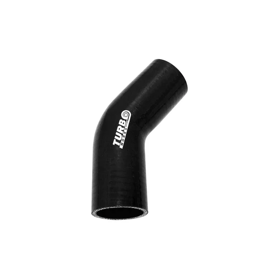 Könyök 45deg TurboWorks Fekete 84mm