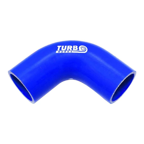 90deg TurboWorks kék 20mm-es könyök