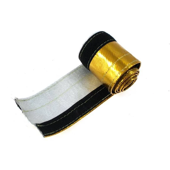 TurboWorks hőálló tömlőburkolat 20mm x 1m arany
