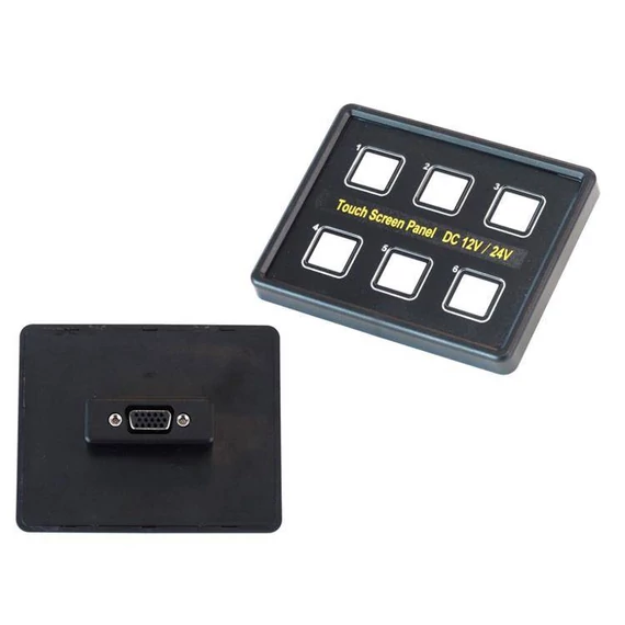 Érintőkapcsoló panel VGA 1x15PIN 12 / 24V