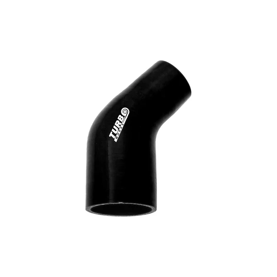 Csökkentés 45deg TurboWorks Fekete 38-51mm