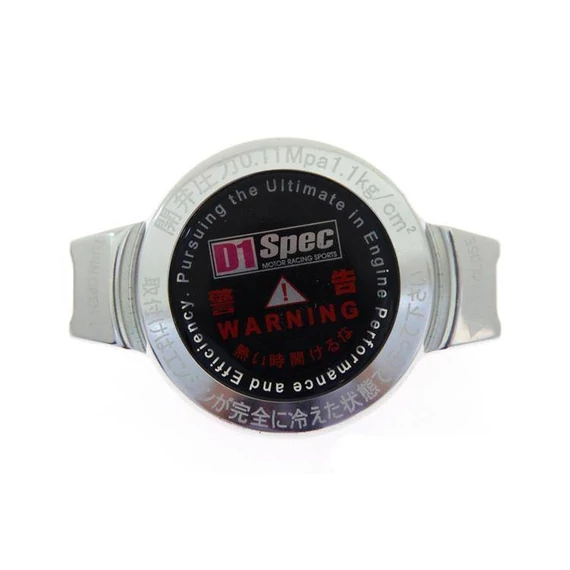 D1Spec radiátor sapka 28mm 1.1 Bar ezüst