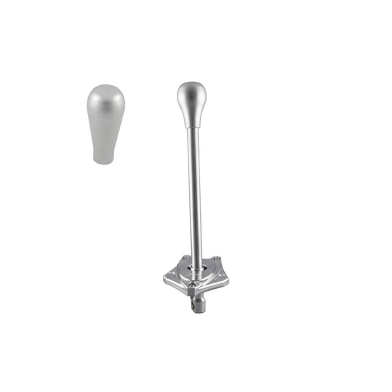 Short Shifter BMW E90 E82 - ezüst színű hosszú alumínium váltógomb