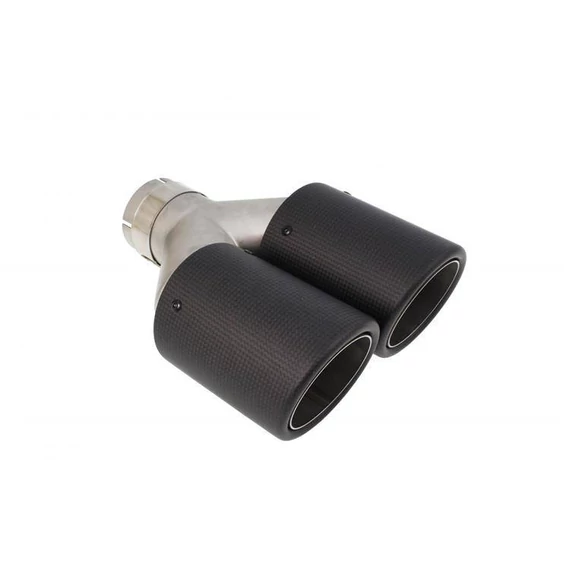 Dupla kipufogócsúcs 2x101mm belépés 63mm Carbon L