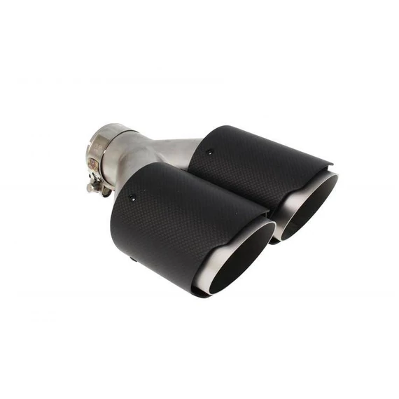 Dupla kipufogóvég 2x101mm belép 65mm Carbon L