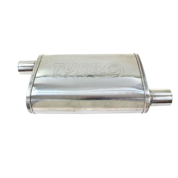 Középső kipufogó 51mm TurboWorks LT 409SS 355mm 355mm