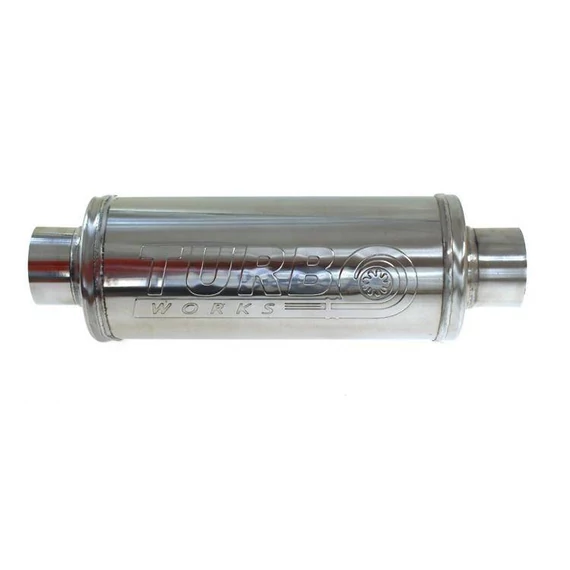 Középső kipufogó 57mm TurboWorks RS 409SS 300mm 300mm