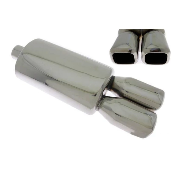 Hátsó kipufogó TurboWorks 2x75x86mm bemenet 63,5mm
